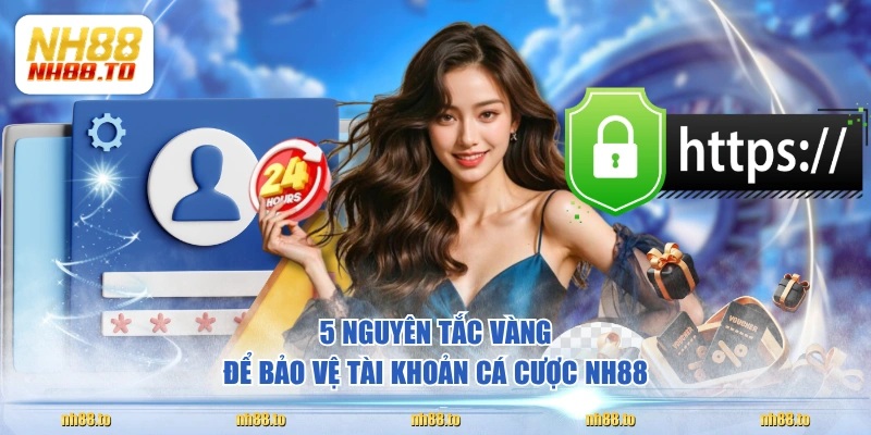 5 nguyên tắc vàng để bảo vệ tài khoản cá cược NH88