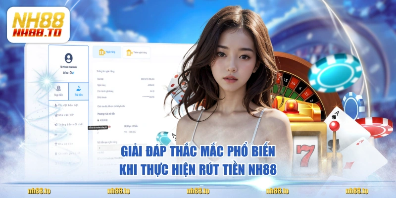 Giải đáp thắc mắc phổ biến khi thực hiện rút tiền NH88