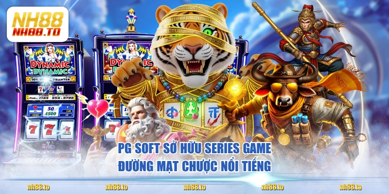 PG Soft sở hữu series game Đường Mạt Chược nổi tiếng