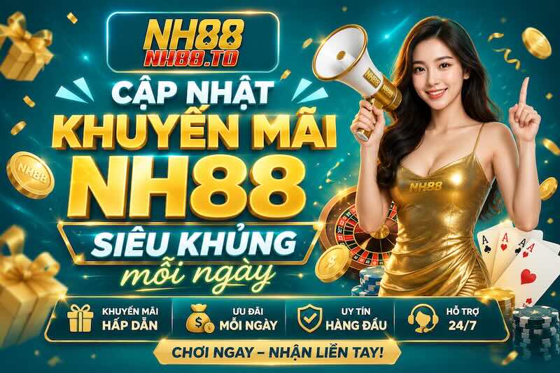 Cập nhật khuyến mãi NH88 siêu khủng mỗi ngày